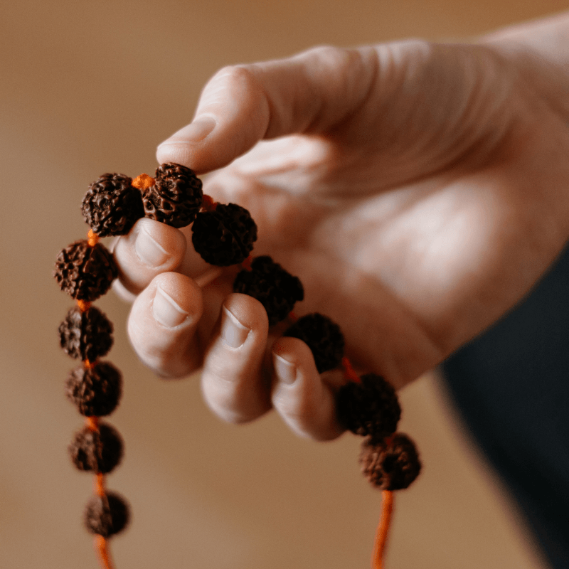 7 Mukhi Rudraksha mala 108 beds
