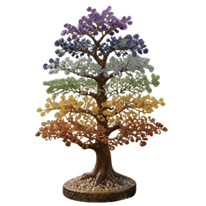 Seven Chakra Crystal Tree – Large