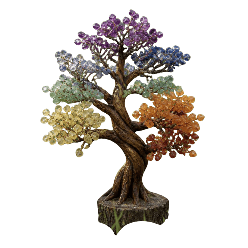 Seven Chakra Crystal Tree – Small